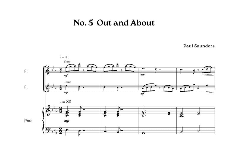 Saunders, Paul - Doublers Duets for Woodwind Doublers - Digital Download