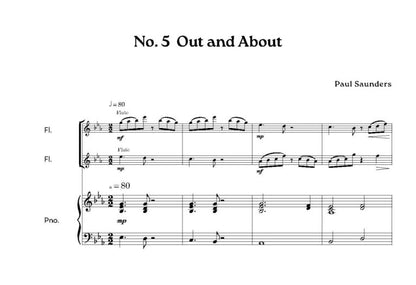 Saunders, Paul - Doublers Duets for Woodwind Doublers - Digital Download