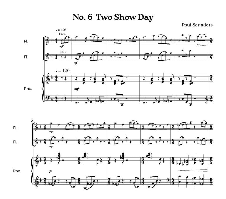 Saunders, Paul - Doublers Duets for Woodwind Doublers - Digital Download