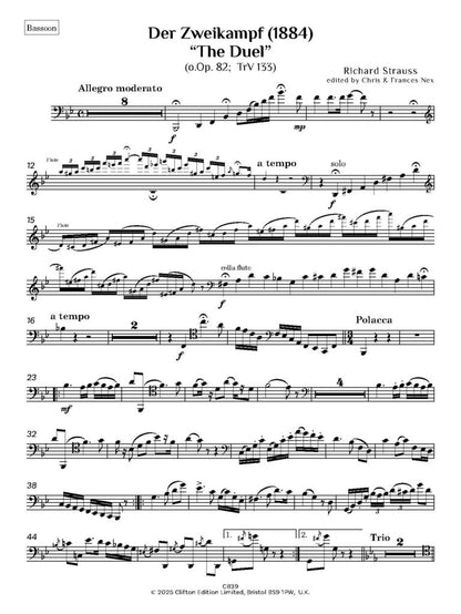 Der Zweikampf “The Duel” — Piano Reduction (o.Op. 82; TrV 133) - Digital Download