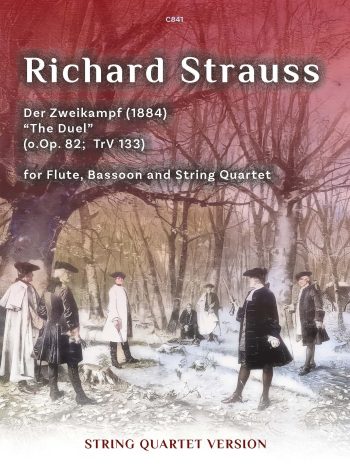 Der Zweikampf “The Duel” — Score and Parts for String Quartet (o.Op. 82; TrV 133) - Digital Download