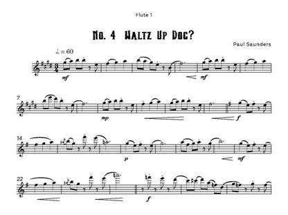 Saunders, Paul - Essential Jazz Flute Duets for two flutes - Digital Download