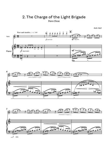 Hall, Rob: Close Encounters for Flute & Piano - Digital Download