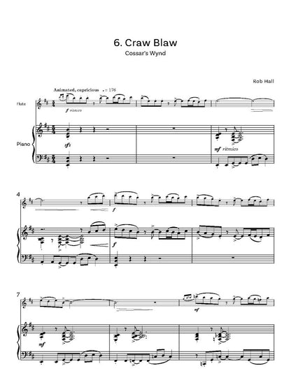 Hall, Rob: Close Encounters for Flute & Piano - Digital Download
