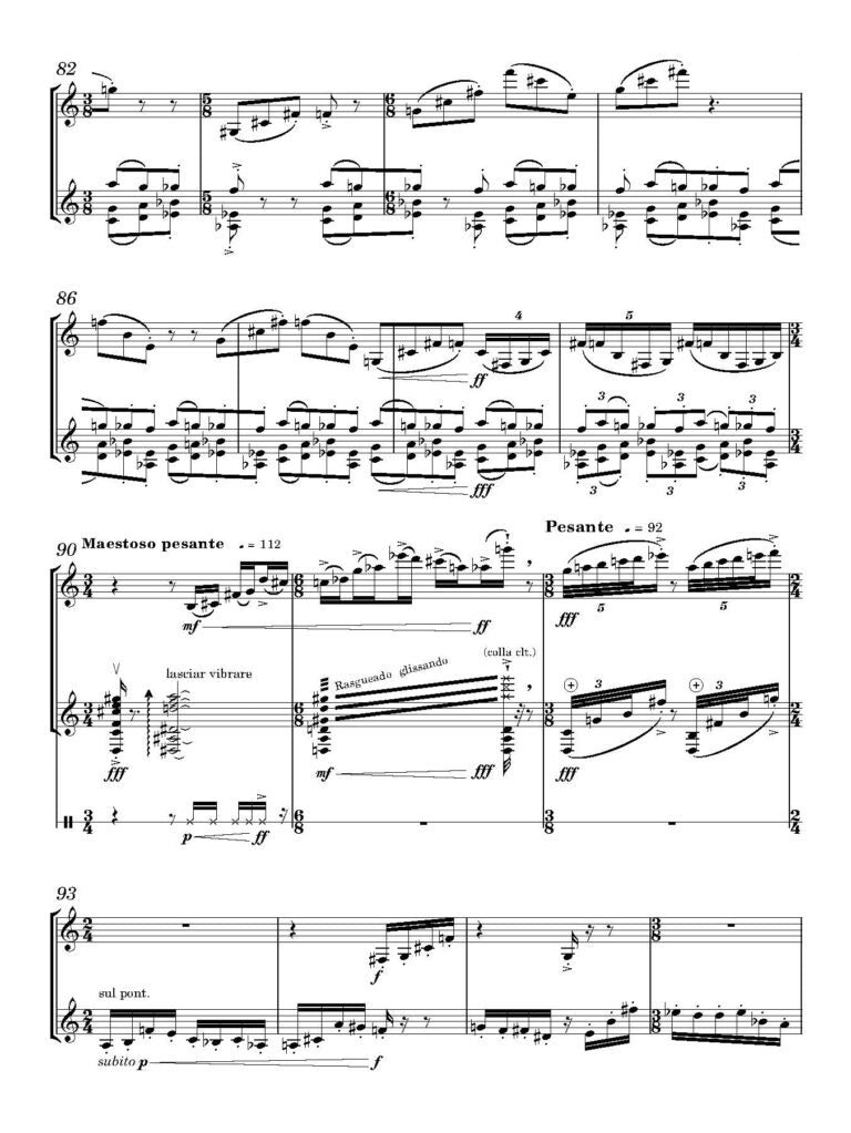 Goddard, M - Colloquy for clarinet and guitar - (Digital Download)