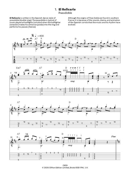 Zaradin, John: Essential Latin Collection for Guitar, Volume 1 (Digital Download)