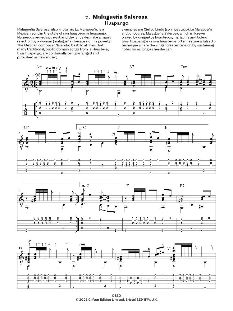 Zaradin, John: Essential Latin Collection for Guitar, Volume 2 (Digital Download)