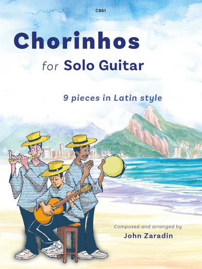 Zaradin, John: Chorinhos for Solo Guitar (Digital Download)
