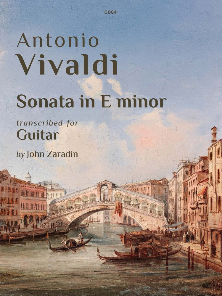 Vivaldi, Antonio: Sonata in E minor for solo guitar (Digital Download)