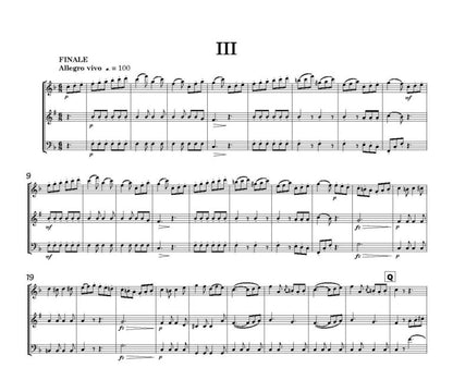 Eugène Walckiers ed. C M M Nex ed. F H Nex - Trio Op. 12 No. 2 in F minor Score and Parts- Digital Download