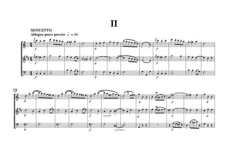 Eugène Walckiers ed. C M M Nex ed. F H Nex - Trio Op. 12 No. 3 in C minor Score and Parts- Digital Download