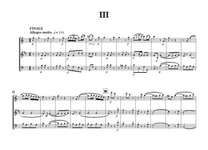 Eugène Walckiers ed. C M M Nex ed. F H Nex - Trio Op. 12 No. 3 in C minor Score and Parts- Digital Download