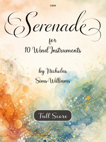 Sims-Williams, N - Serenade for ten wind instruments – Score only - Digital Download