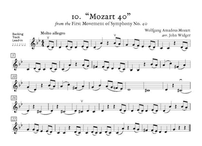 Jazzin’ the Classics Well-loved classical themes made easy for Violin with jazzed-up piano accompaniments or backing tracks - Digital Download