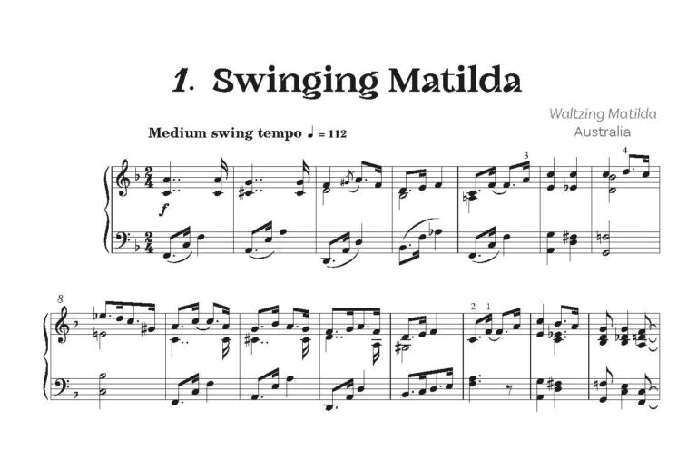 Kershaw , Richard - World Jazz Tour for solo piano - Digital Download