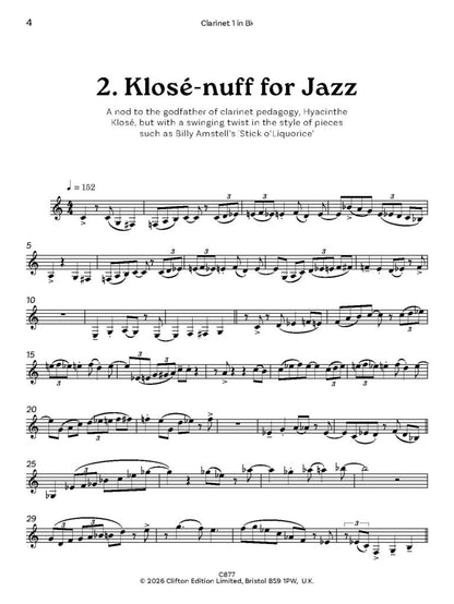Saunders, Paul - Essential Jazz Clarinet Duets with Backing Track accompaniments - Digital Download