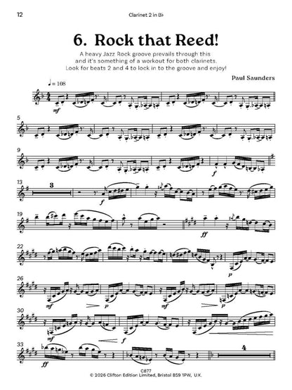 Saunders, Paul - Essential Jazz Clarinet Duets with Backing Track accompaniments - Digital Download