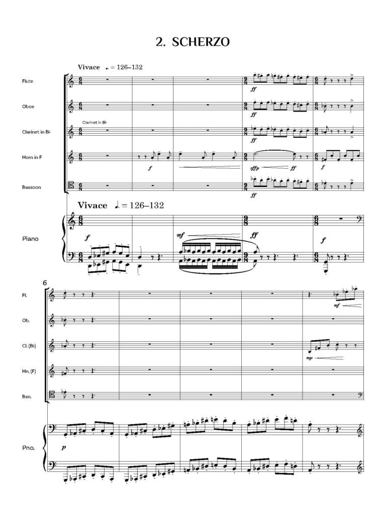 Butterworth, A - Sextet Op. 16 for wind quintet and piano - Digital Download