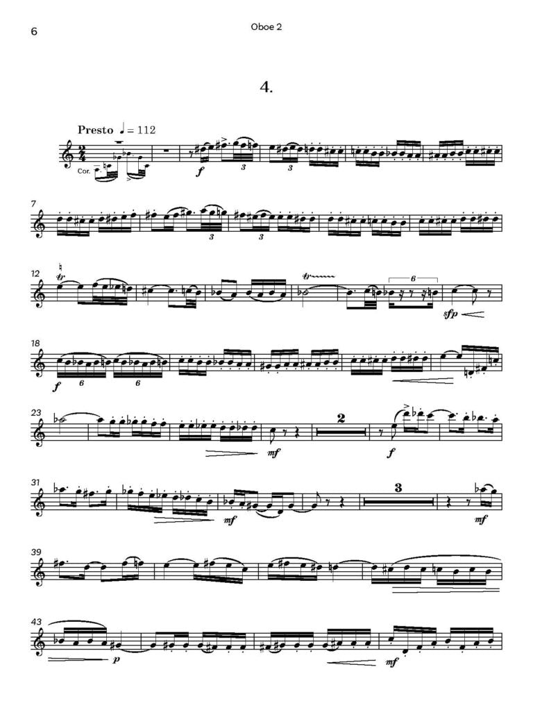 Butterworth, Arthur - Leprechauns Trio (2 Oboes and Cor Anglais) - Digital Download