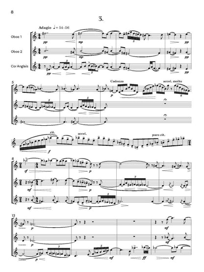 Butterworth, Arthur - Leprechauns Trio (2 Oboes and Cor Anglais) - Digital Download