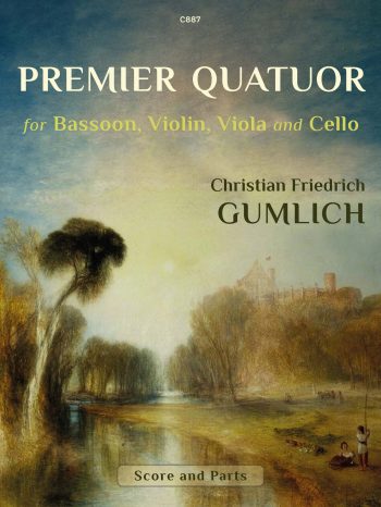 Gumlich, CF - Premier Quatuor for Bassoon and string trio - (Digital Download)
