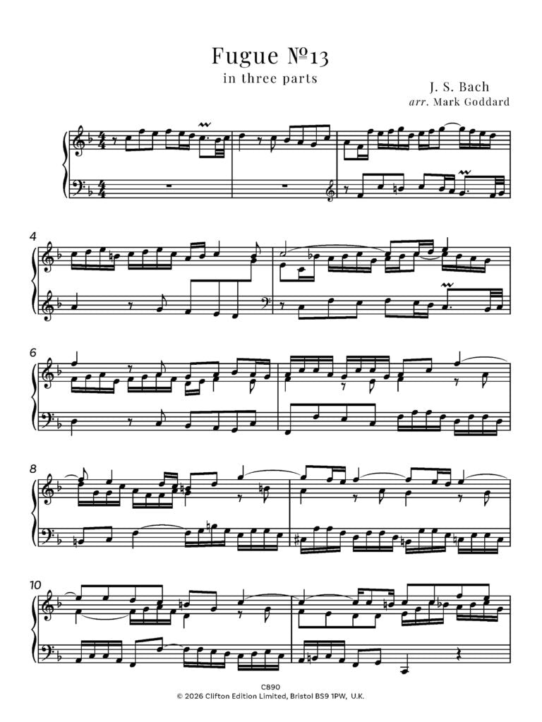Bach Busters Book 1 Unlocked from The Well-Tempered Clavier - Digital Download