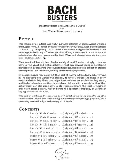 Bach Busters Book 2 Unlocked from The Well-Tempered Clavier - Digital Download