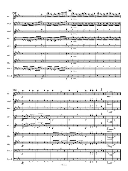 Giuseppe Verdi arr. Mark Goddard - The Force of Destiny Overture for wind nonet- Digital Download