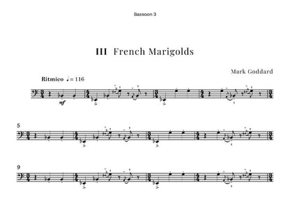 Goddard - Chesterton Flowers (Bassoon Quartet)- Digital Download
