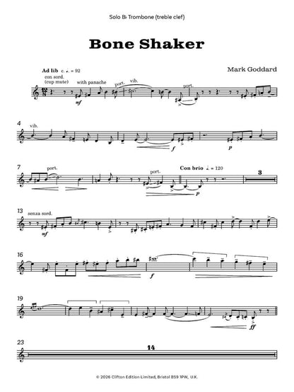 Goddard, Mark - Bone Shaker for Brass Band   - Digital Download