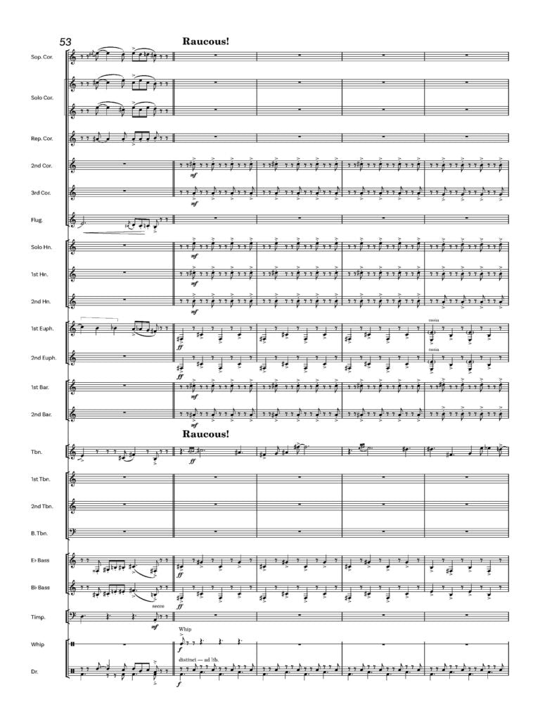 Goddard, Mark - Bone Shaker for Brass Band   - Digital Download