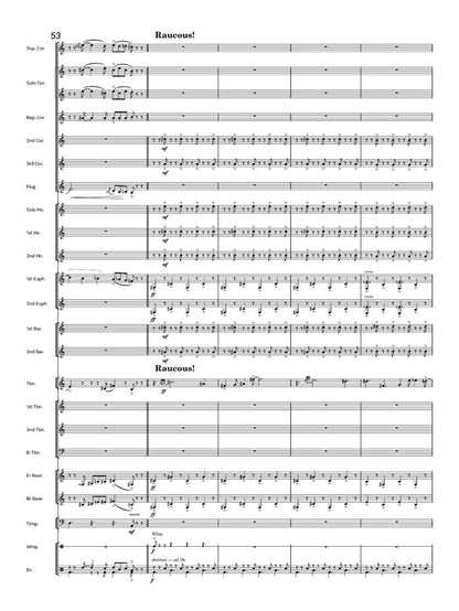 Goddard, Mark - Bone Shaker for Brass Band   - Digital Download
