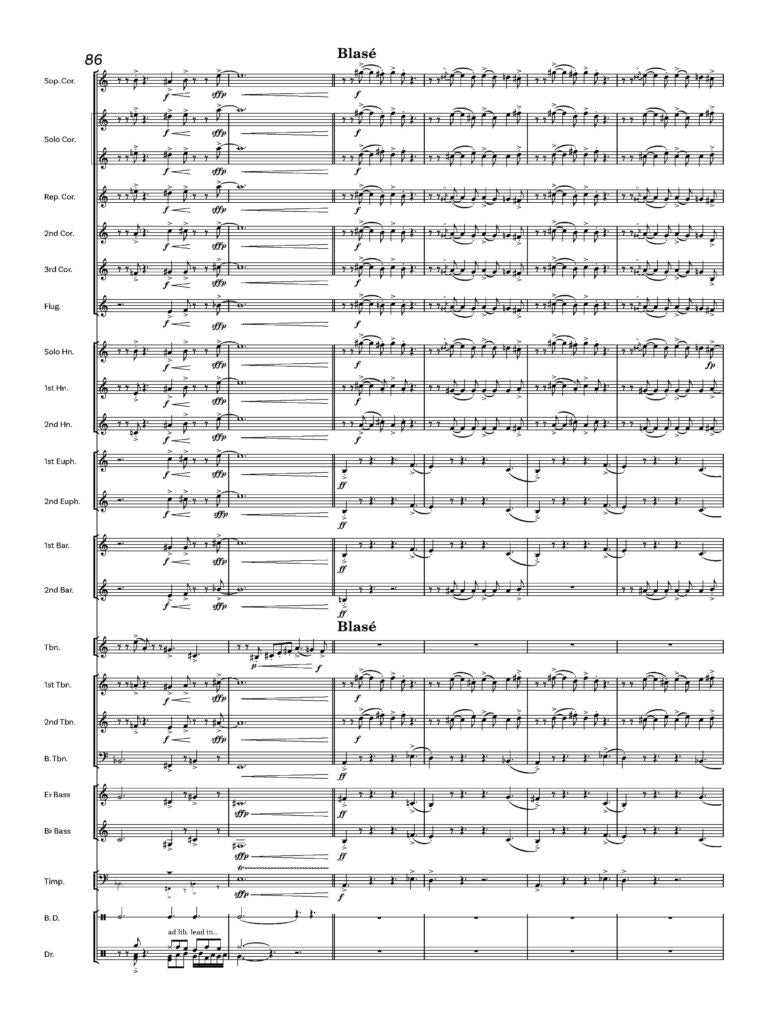 Goddard, Mark - Bone Shaker for Brass Band   - Digital Download
