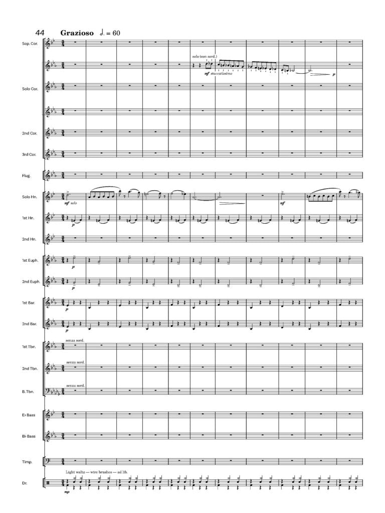 Goddard, Mark - The Circus for Brass Band A Light Overture   - Digital Download