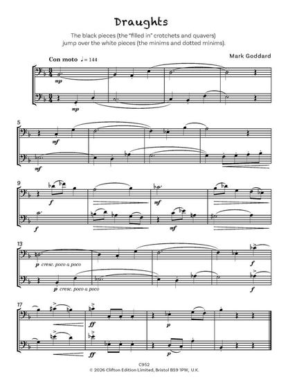 Goddard, Mark: Tricks and Games for Cello Duet - Digital Download