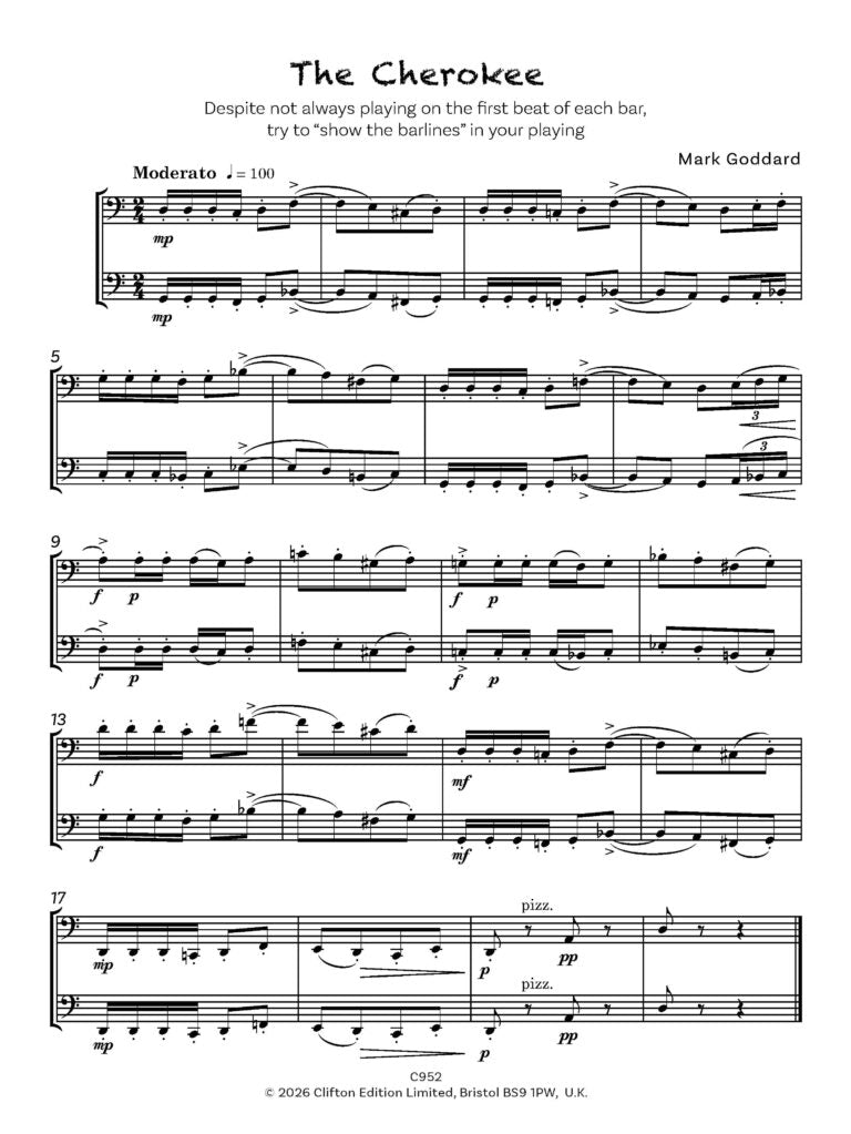Goddard, Mark: Tricks and Games for Cello Duet - Digital Download