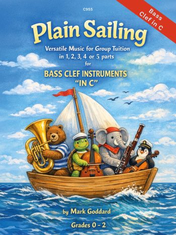 Goddard, Mark - Plain Sailing – Bass Clef Book in C - Digital Download