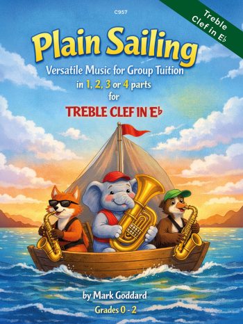Goddard, Mark - Plain Sailing – Treble Clef Book in Eflat - Digital Download