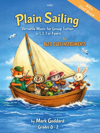 Goddard, Mark - Plain Sailing – Alto Clef Book in C Viola Duet, Trio or Quartet - Digital Download