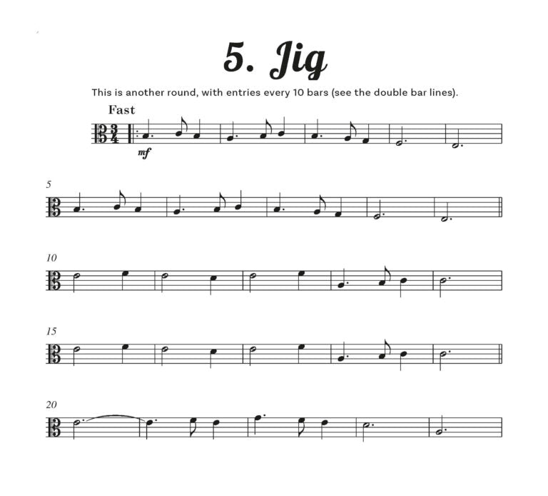 Goddard, Mark - Plain Sailing – Alto Clef Book in C Viola Duet, Trio or Quartet - Digital Download