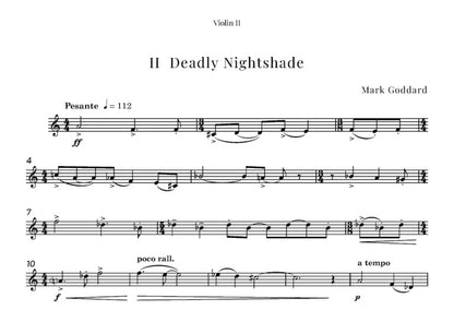 Chesterton Flowers (String Quartet)- Digital Download