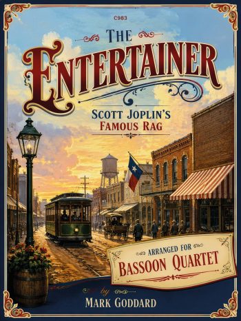 Scott Joplin arr. Mark Goddard- The Entertainer (Bassoon Quartet)- Digital Download