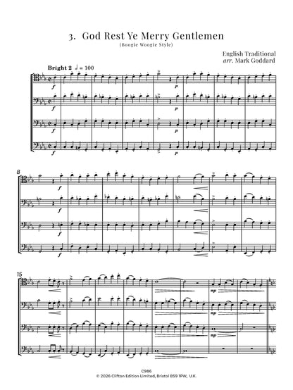 Traditional arr. Mark Goddard and John Widger - Christmas Bassoon Collection (Bassoon Quartet)- Digital Download