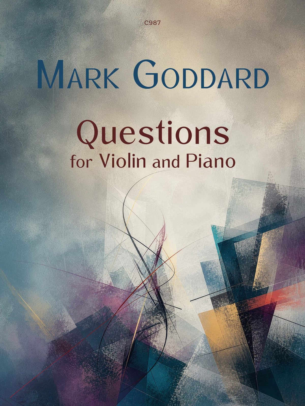 Goddard, Mark - Questions for Violin and Piano- Digital Download
