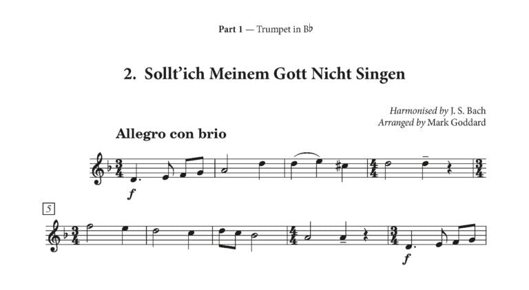 Arr Goddard Bach O.K. Chorales for flexible ensemble - (Digital Download)