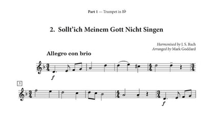 Arr Goddard Bach O.K. Chorales for flexible ensemble - (Digital Download)