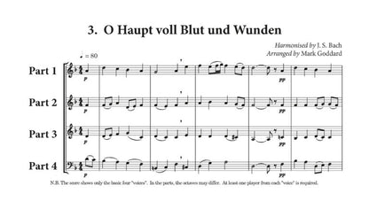 Arr Goddard Bach O.K. Chorales for flexible ensemble - (Digital Download)