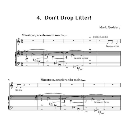 Goddard, Mark - Gergask Songs Six Songs for Primary School - (Digital Download)