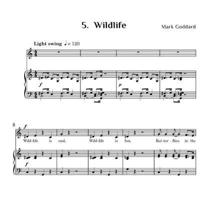Goddard, Mark - Gergask Songs Six Songs for Primary School - (Digital Download)
