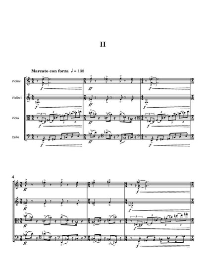 Mark Goddard - Halloween 13 Scary Minutes for String Quartet - Digital Download
